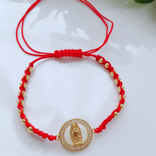 PULSERA DE HILO DE LA VIRGEN DE LA MERCEDES