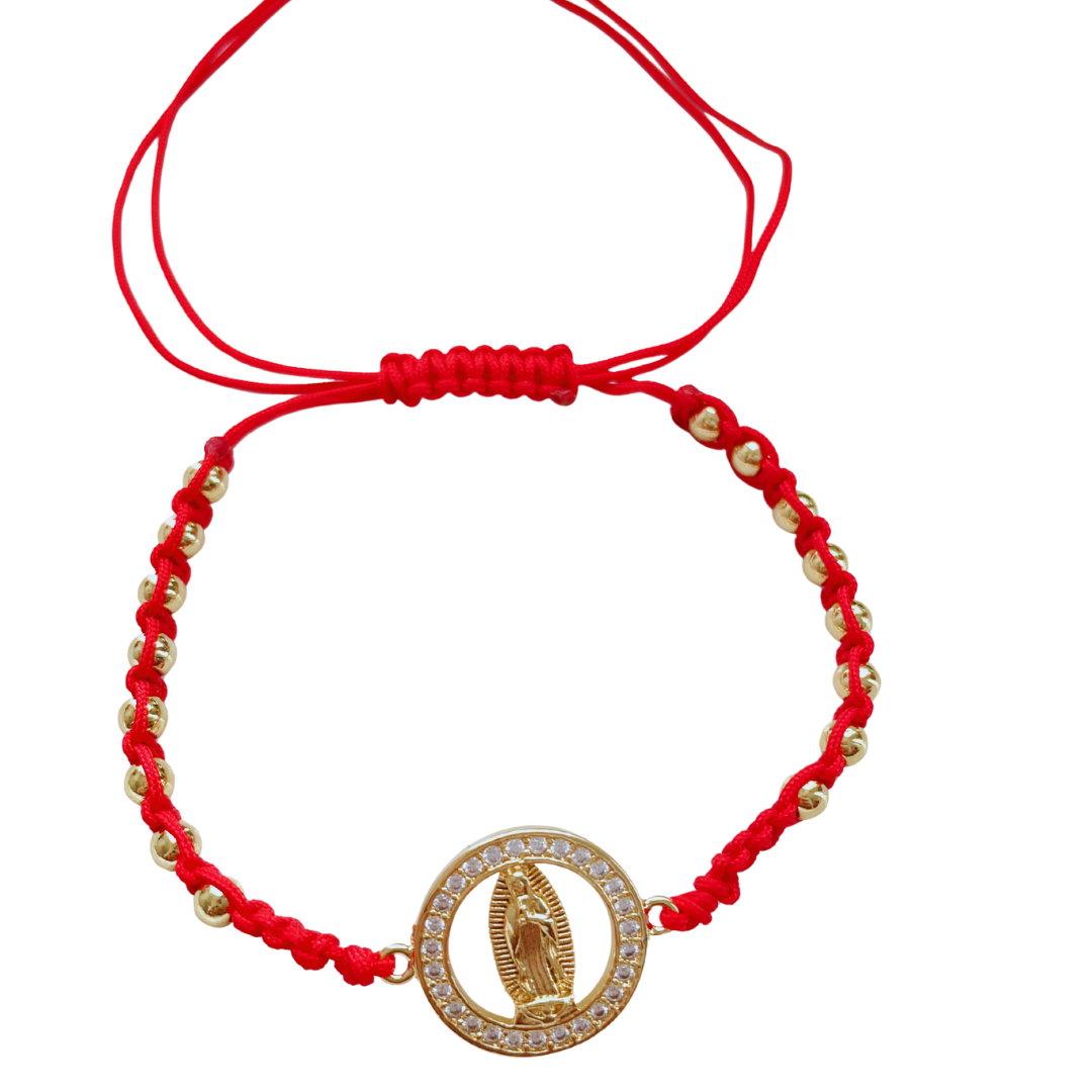 PULSERA DE HILO DE LA VIRGEN DE LA MERCEDES